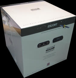Escort 9500ci radar detector with laser jammer and GPS.