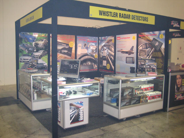 Radar Detectors Australia - Auto Salon car exhibition.