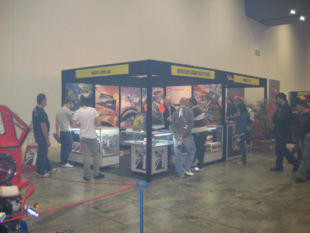 Radar Detectors Australia - Auto Salon car exhibition.