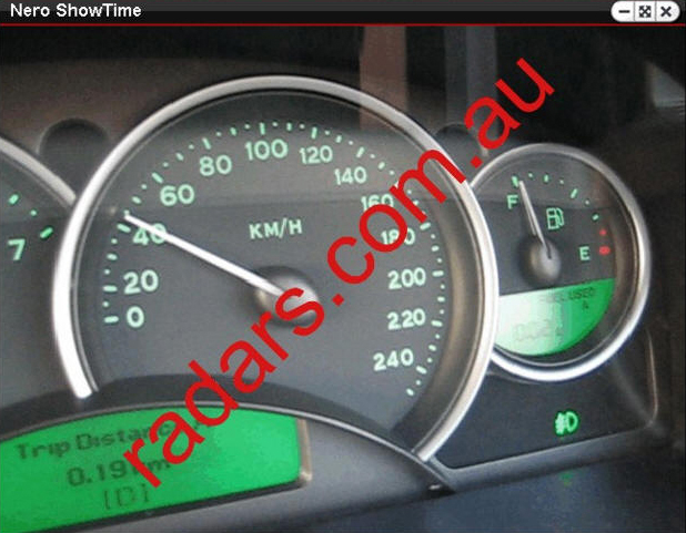 Speeding fine evidence 1.