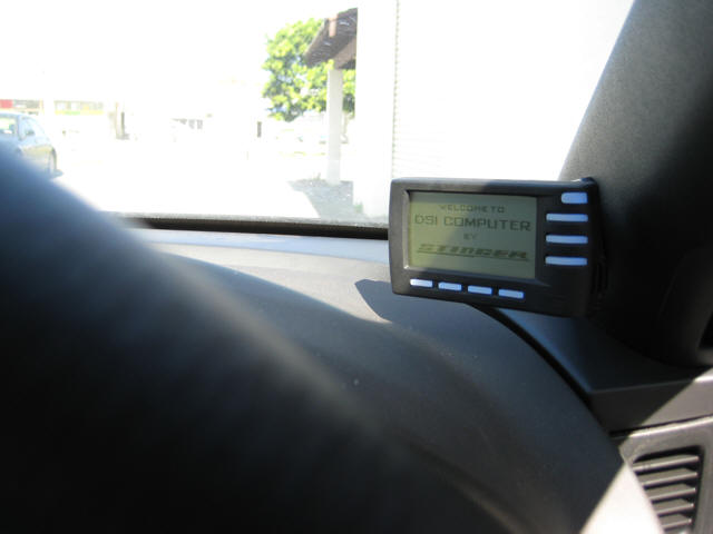 Stinger DSI installed.