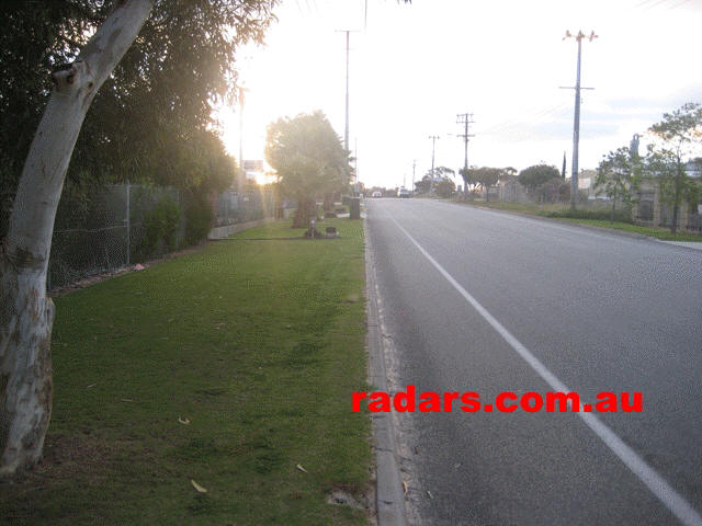 Undetectable police radar system.