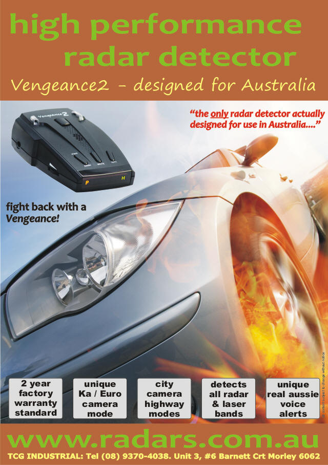 Vengeance2 radar detectors.