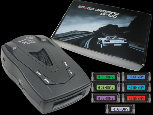 Whistler XTR-695 radar detectors | GF100 laser jammers.