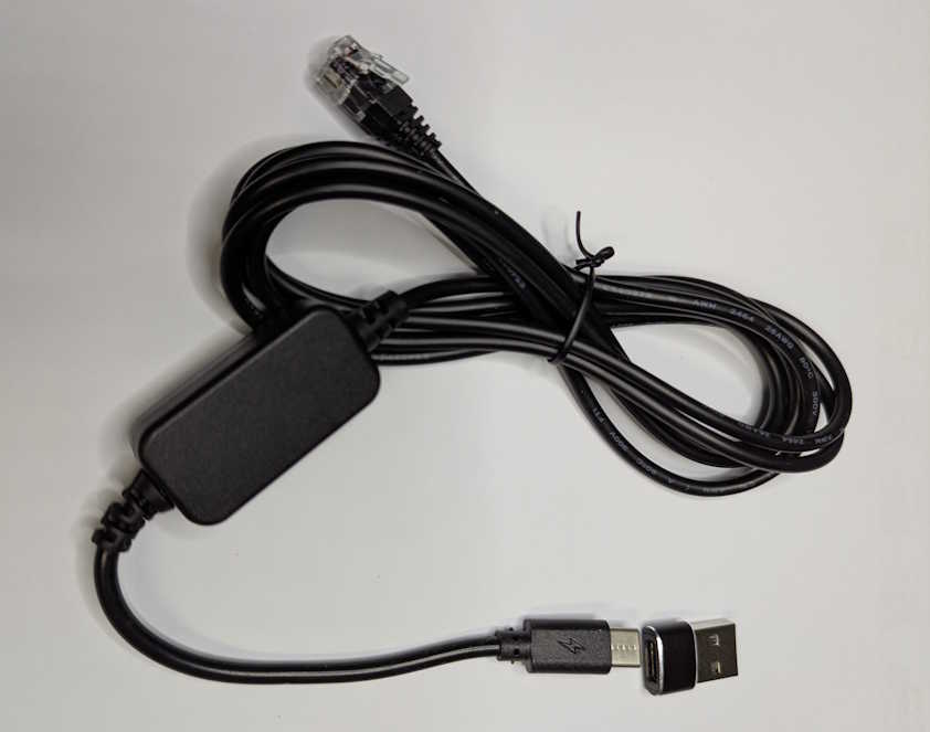 Power Cable USB-RJ11