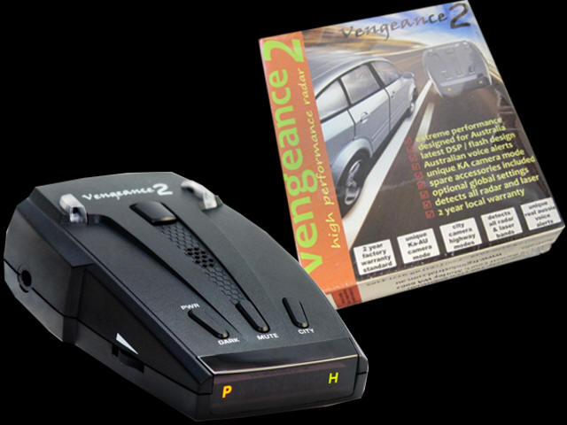 Buy Vengeance2 Radar Detectors in Australia